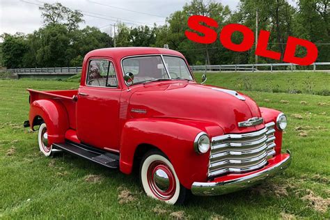 1951 chevrolet 3100 pickup truck